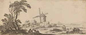 Landscape with Windmill