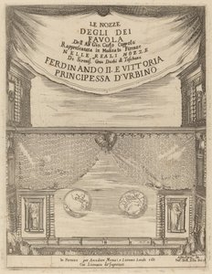 Le Nozze degli Dei: Frontispiece, 1637 by Stefano della Bella