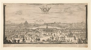 Le Pont Neuf, Paris by Stefano della Bella