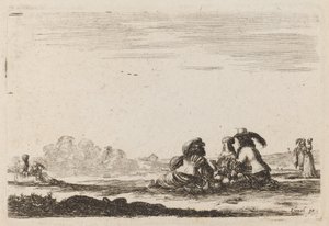Lords and Ladies Conversing, 1642