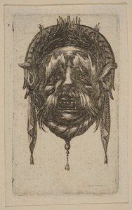 Mask by Stefano della Bella