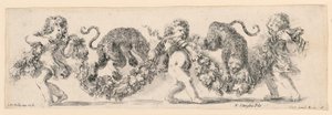 Ornaments of Friezes and Foliage by Stefano della Bella
