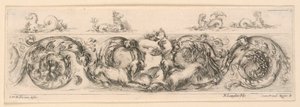 Ornaments of Friezes and Foliage by Stefano della Bella