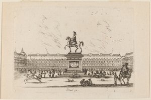 Place Royale by Stefano della Bella