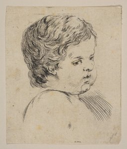 Head of a Child, from The Book for Learning to Draw