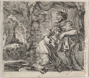 Pluto, from Game of Mythology by Stefano della Bella