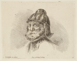 Study (I principii del disegno, 15) by Stefano della Bella