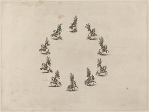 Ten Cavaliers in a Circle