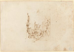 The Martyrdom of Saint Andrew by Stefano della Bella