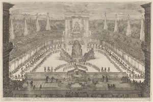 The Prince of Tuscany, His Horse Troops and Carriages around Mount Atlas