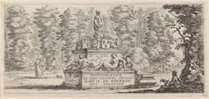 Title Page for Divers Paysages, In or Before 1647 by Stefano della Bella