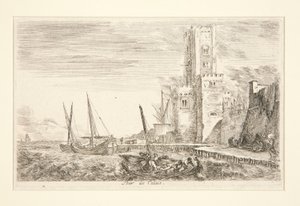 Tower of Calais by Stefano della Bella