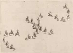 Twenty-Four Cavaliers in Double S Formation