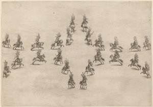 Twenty-Four Cavaliers in an Oval, 1652