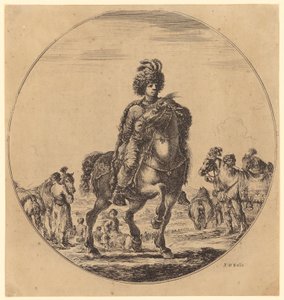 Hungarian Rider by Stefano della Bella