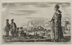 Various Figures and Landscapes: A Group of Polish Gentlemen