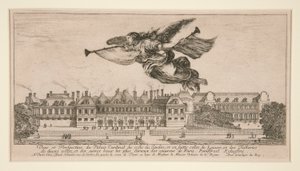 View and Perspective of Cardinal Palace by Stefano della Bella