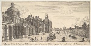 View of the Dome of the Palace of the Tuilleries by Stefano della Bella