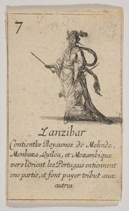 Zanzibar, 1644 by Stefano della Bella