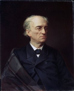 Portrait of the Russian poet Fyodor Ivanovich Tyutchev