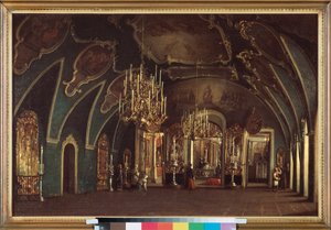 In the Church of St Alexius of the Chudov Monastery in the Moscow Kremlin by Stepan Mikhailovich Shukhvostov