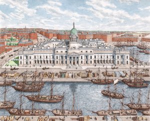 The Custom House, Dublin, Ireland by Stephen Conlin
