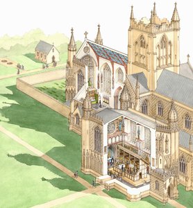 Walsingham Priory, Norfolk, c.1500-1535 by Stephen Conlin
