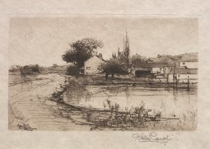 Sketch near Pittsfield, Mass., 1887-1888 by Stephen Parrish