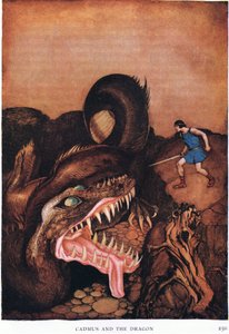 Cadmus and the Dragon by Stephen Reid