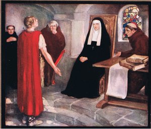 Caedmon before Saint Hilda