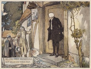 Illustration for The Deserted Village by Oliver Goldsmith
