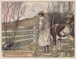 Illustration for The Deserted Village by Oliver Goldsmith by Stephen Reid