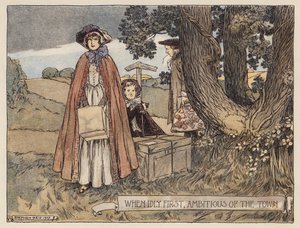Illustration for The Deserted Village by Oliver Goldsmith