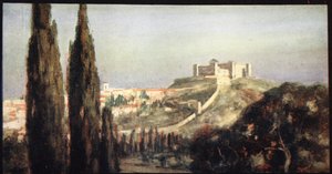 Spoletto, the Birthplace of Saint Benedict, Illustration from 