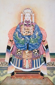 Tzu-Hsi, after a Chinese drawing by Stephen Reid