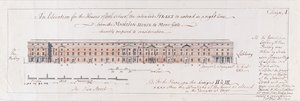 Design for the Houses of Both Sides of the Intended Street to Extend in a Right Line from the Mansion-House to More-Gate, 1762 by Stephen Riou
