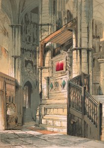 Westminster Abbey. Southern Aisle of the Choir by Stephen Sly