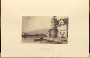 Mount Pilatus from the Lake of Lucerne