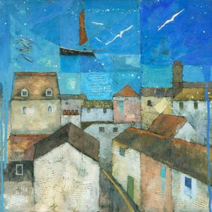 Fishing Boat Village by Steve Mitchell