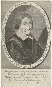 Portrait of Samuel Maresius by Steven van Lamsweerde