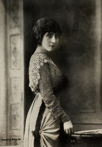 Portrait of the French Artist Eve Lavalliere by Studio Felix