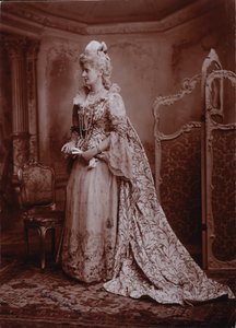 Maud, Marchioness of Lansdowne, as Lady Keith, wife of the British Ambassador to the Court of the Empress Maria Theresa