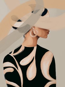 Abstract Fashion Portrait by Studio Palette