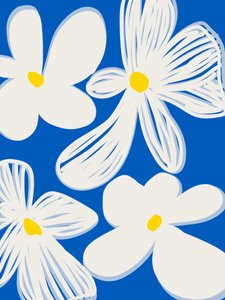 Cheerful White Blooms by Studio Palette