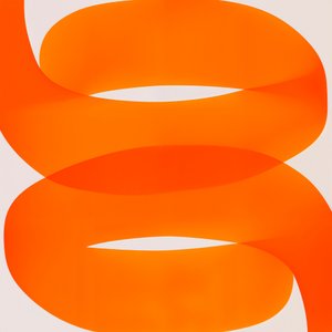 Dynamic Orange Swirl by Studio Palette