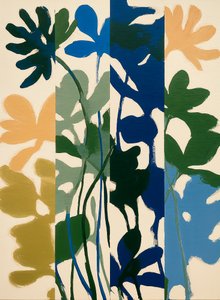 Floral Color Blocks by Studio Palette