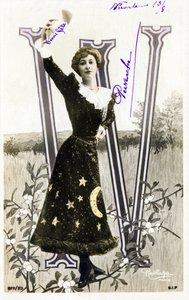Liane De Pougy, Dancer and Courtesan from La Belle Epoque - Alphabet in Postcard
