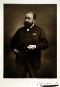 Harry Furniss, illustrator and caricaturist, portrait photograph