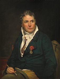 Jacques-Louis David, c. 1813-1815 by Studio of Georges Rouget
