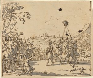 The Triumph of David by Style of Jan Luyken